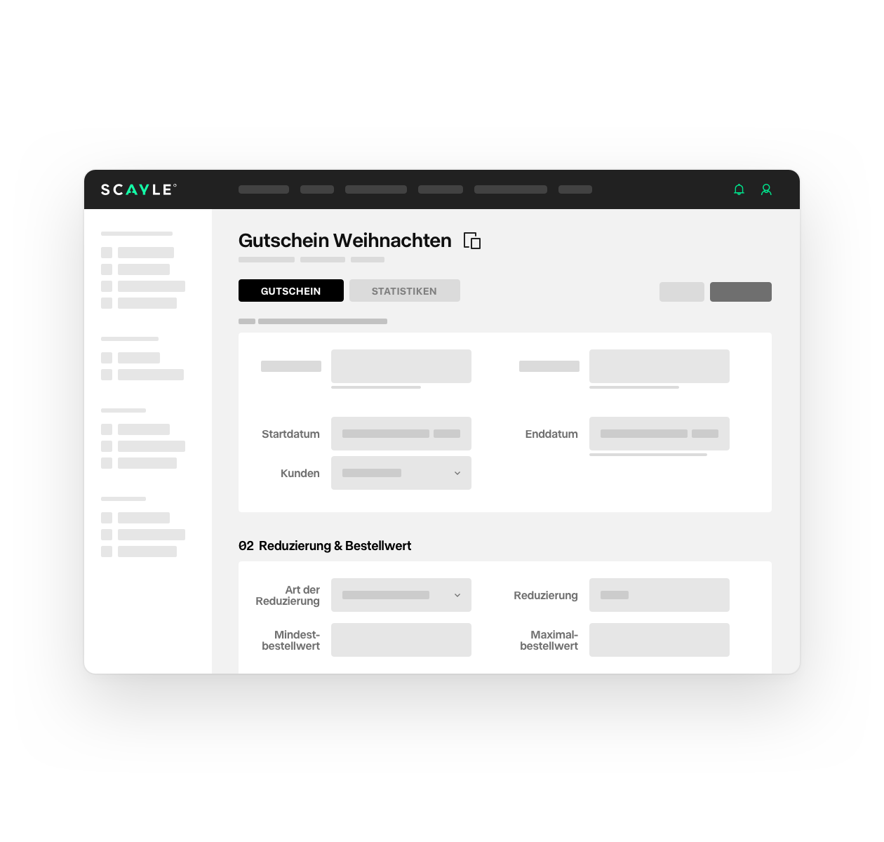 Technologie | Shop-Management: Gutschein-Assistent